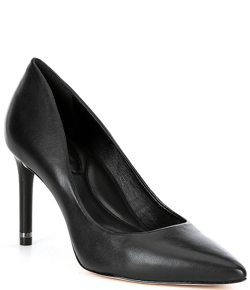 Antonio Melani Kara Leather Classic Pointed Toe Pumps