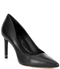 Antonio Melani Kara Leather Classic Pointed Toe Pumps