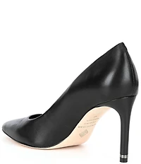 Antonio Melani Kara Leather Classic Pointed Toe Pumps
