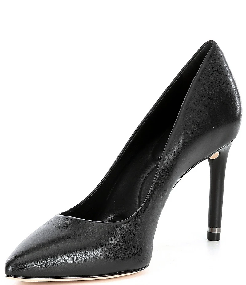 Antonio Melani Kara Leather Classic Pointed Toe Pumps