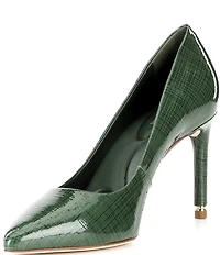 Antonio Melani Kara Printed Patent Leather Pointed Toe Pumps