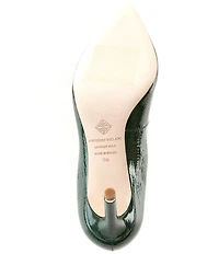 Antonio Melani Kara Printed Patent Leather Pointed Toe Pumps