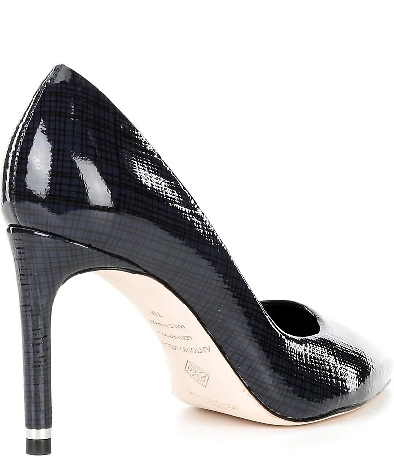 Antonio Melani Kara Printed Patent Leather Pointed Toe Pumps