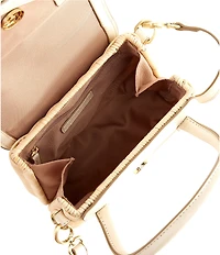 Antonio Melani Katerina Wicker Flap Crossbody Bag