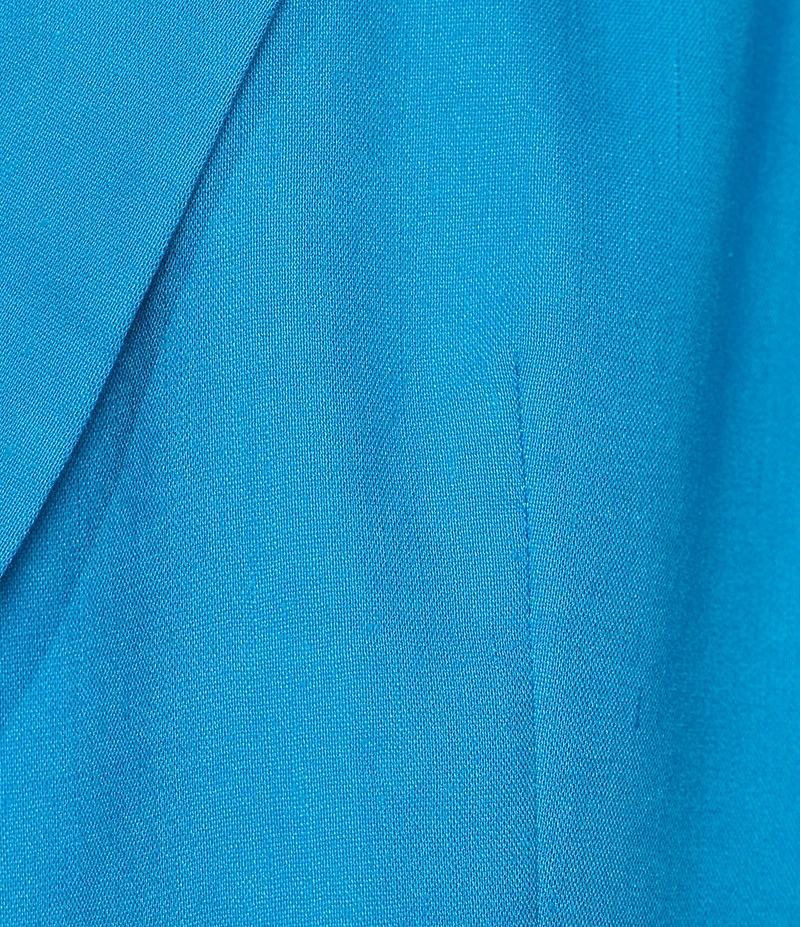 Antonio Melani Keira Linen Notch Lapel Long Sleeve Double Breasted Coordinating Blazer