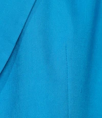 Antonio Melani Keira Linen Notch Lapel Long Sleeve Double Breasted Coordinating Blazer