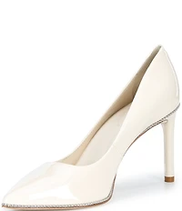 Antonio Melani Kelly Patent Leather Ball Chain Pointed Toe Pumps