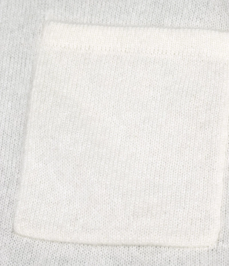 Antonio Melani Kimberly Crew Neck Long Sleeve Front Pocket Cashmere Sweater