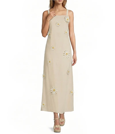 Antonio Melani Kit Shell Flower Sleeveless Dress