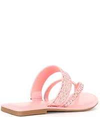 Antonio Melani Kora Raffia Thong Sandals
