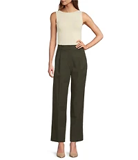 Antonio Melani Krista Sleeveless Boat Neckline Knit Top