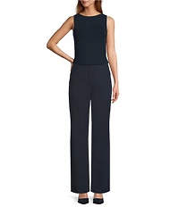 Antonio Melani Krista Sleeveless Boat Neckline Knit Top