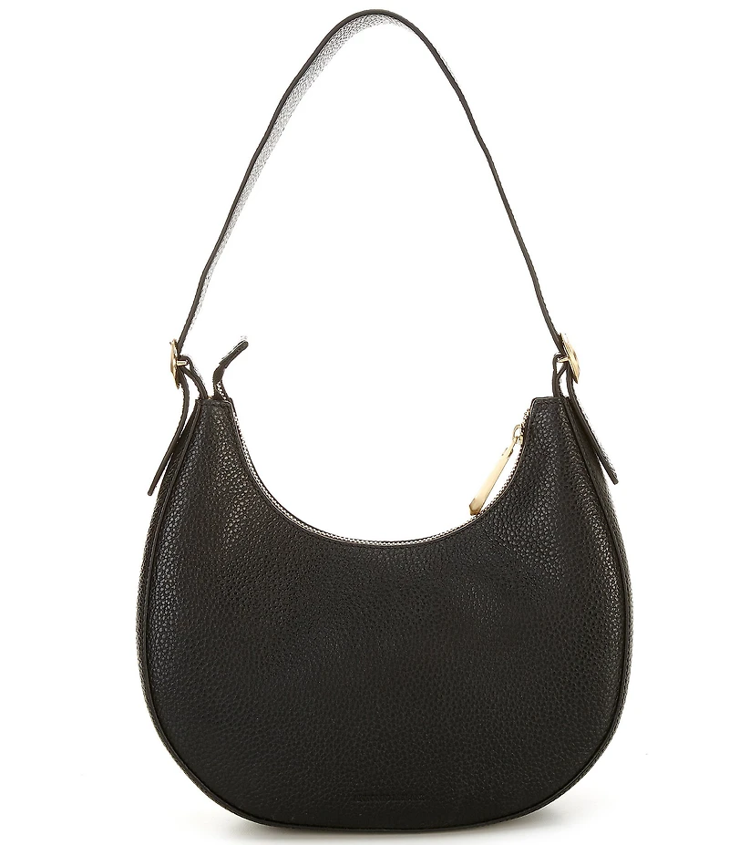 Antonio Melani La Pelle Crescent Hobo Shoulder Bag