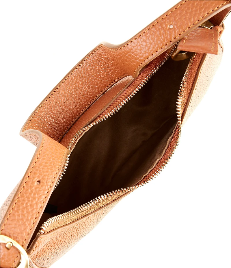 Antonio Melani La Pelle Crescent Hobo Shoulder Bag