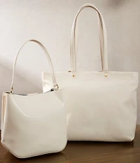 Antonio Melani La Pelle Sleek Tote Bag