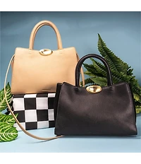 Antonio Melani Large June Double Top Handle Bag