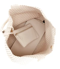 Antonio Melani Large Neoprene Woven Tote Bag