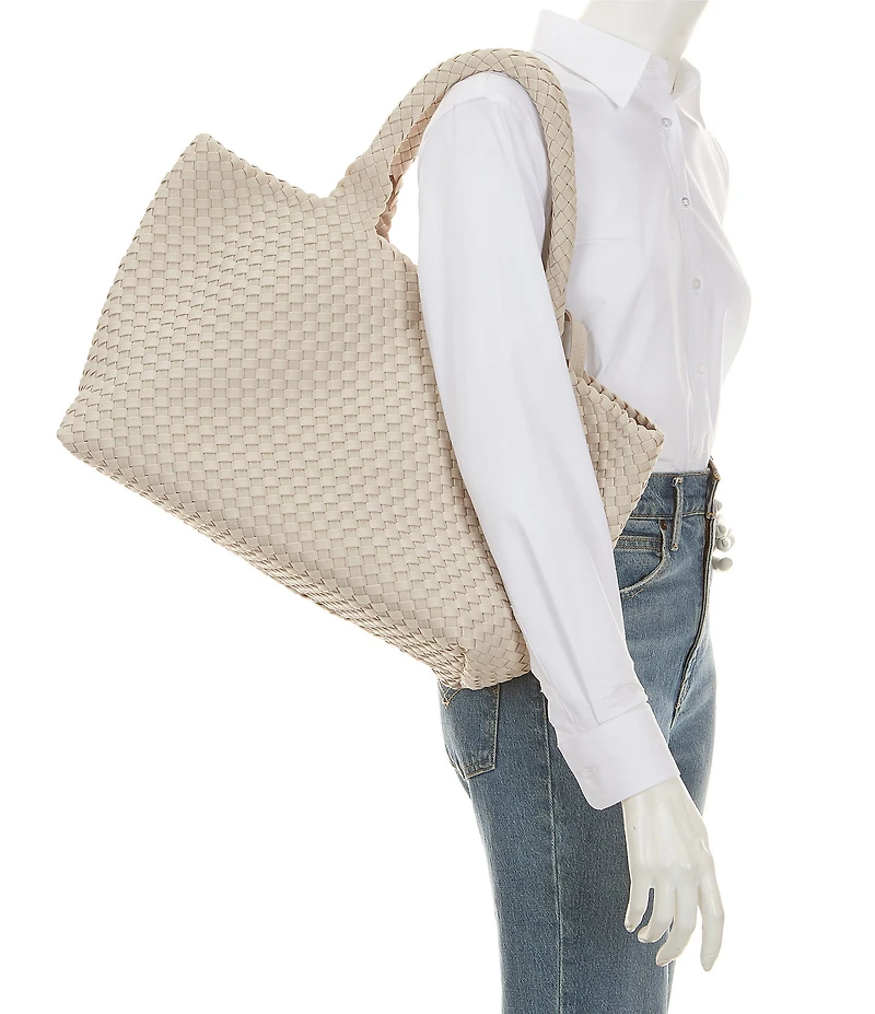 Antonio Melani Large Neoprene Woven Tote Bag