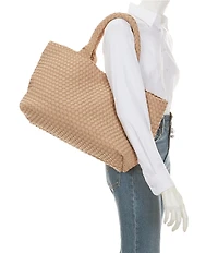 Antonio Melani Large Neoprene Woven Tote Bag