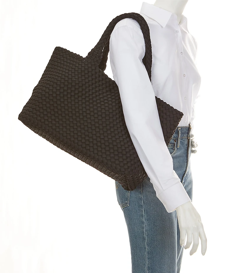 Antonio Melani Large Neoprene Woven Tote Bag