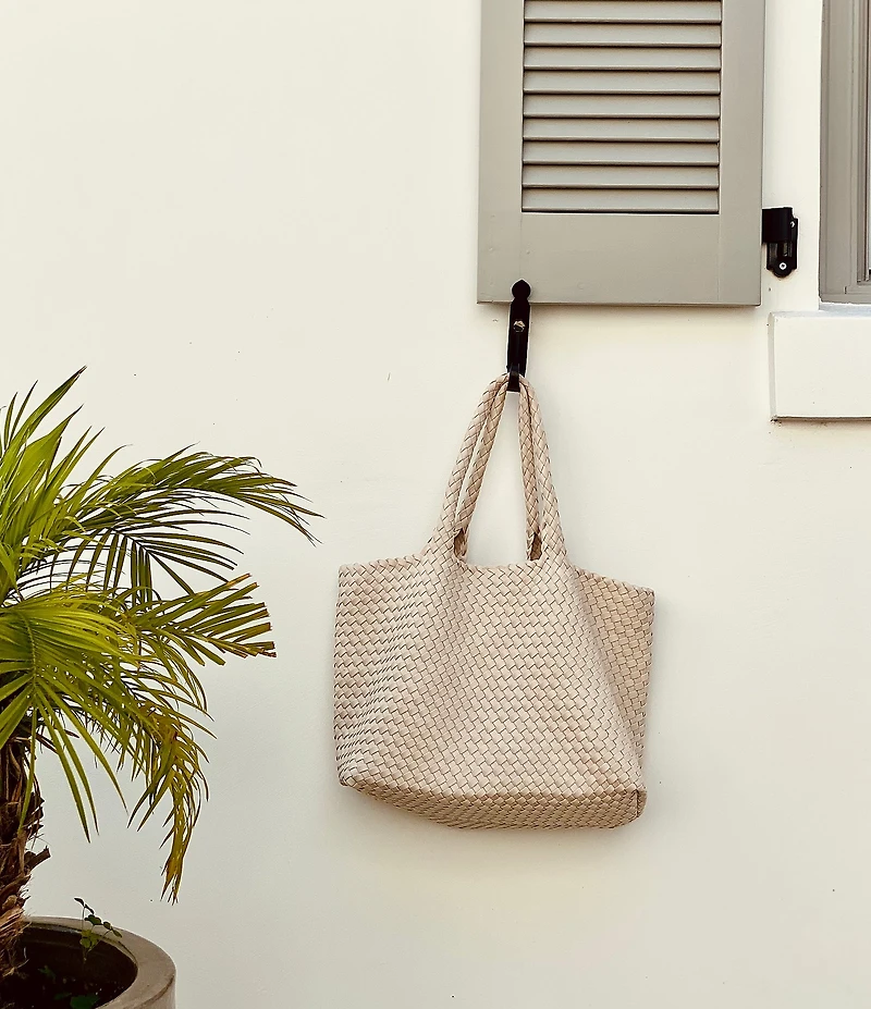 Antonio Melani Large Neoprene Woven Tote Bag