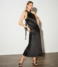 Antonio Melani Larie Grosgrain Satin Rhinestone Embellished Dress Sandals