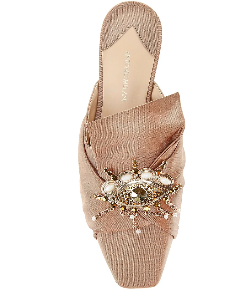 Antonio Melani Lex Ornamented Dress Mules