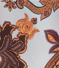 Antonio Melani Liesel Paisley Satin Blouse
