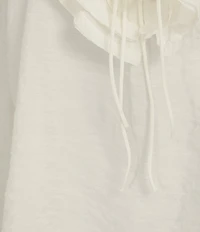 Antonio Melani Lilian Ruffle V-Neckline Long Sleeve Blouse