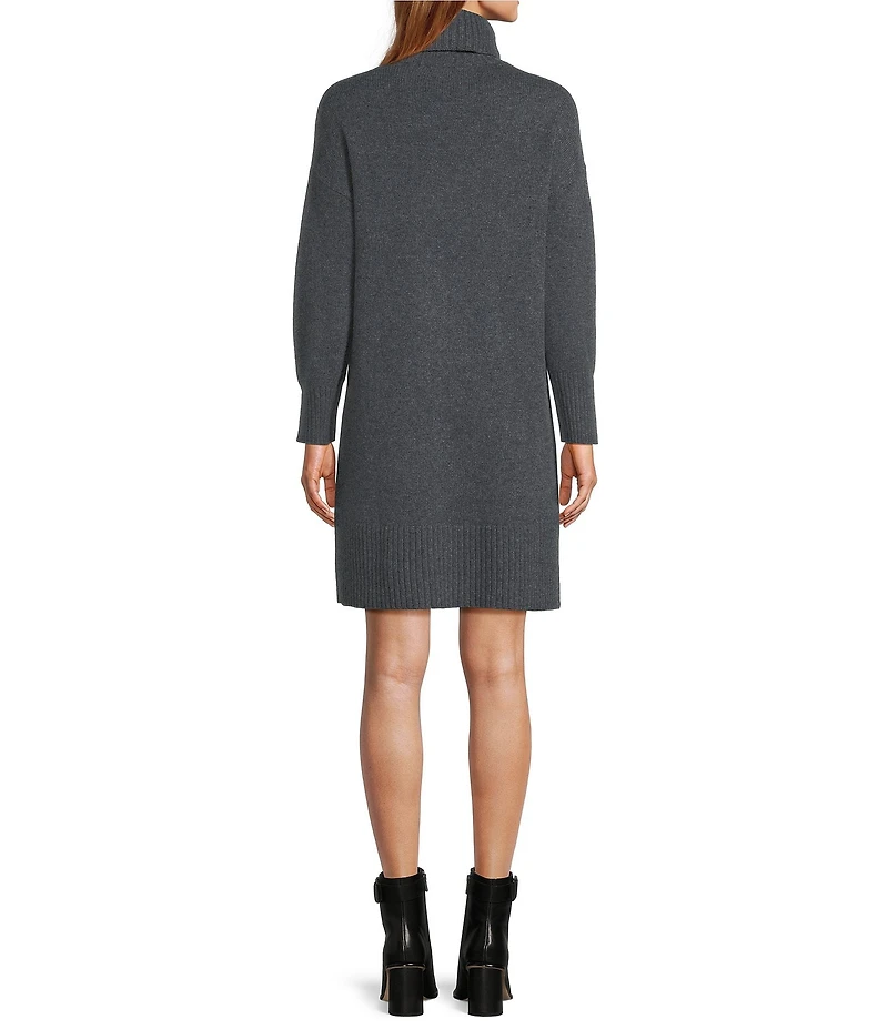 Antonio Melani Linds Cashmere Turtleneck Long Sleeve Dress