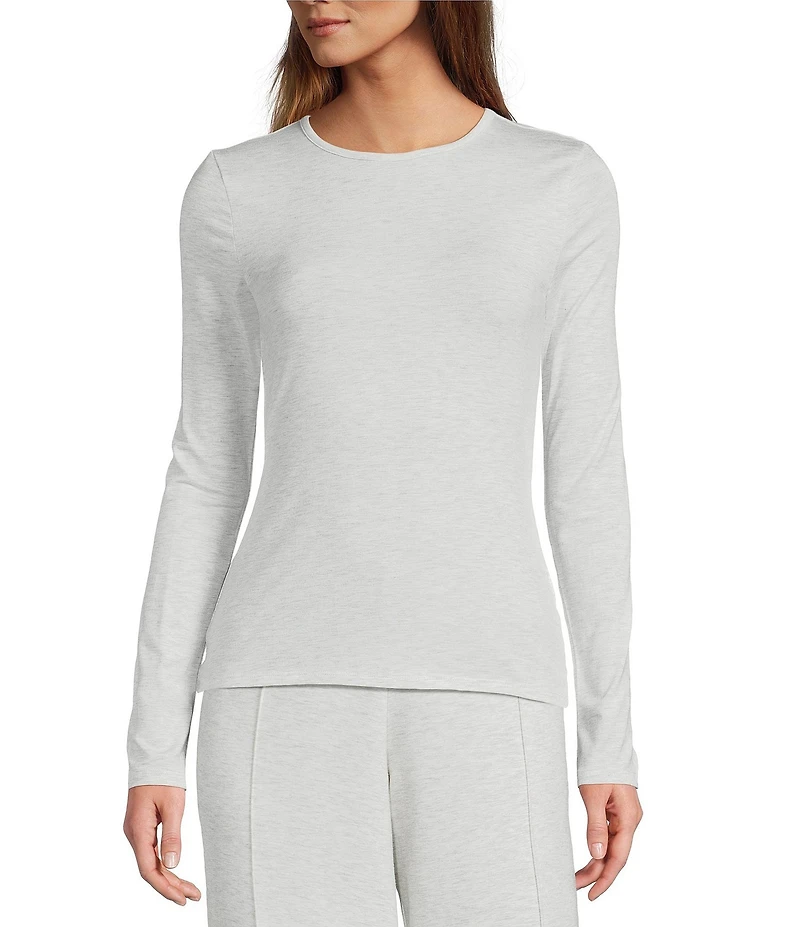 Antonio Melani Long Sleeve Crew Neck Knit Tee