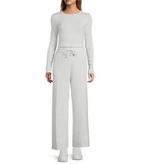 Antonio Melani Long Sleeve Crew Neck Knit Tee