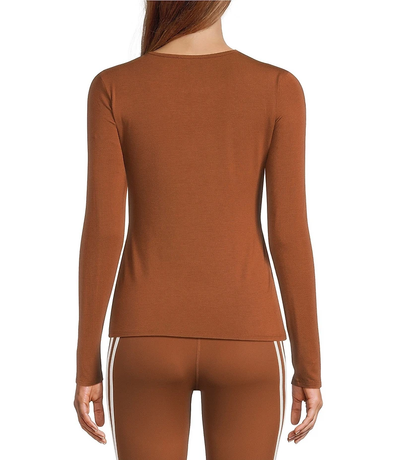 Antonio Melani Long Sleeve Crew Neck Knit Tee