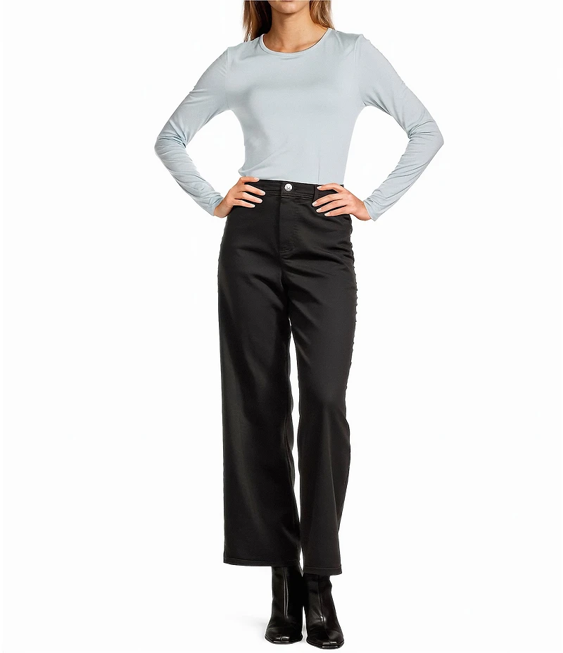 Antonio Melani Long Sleeve Crew Neck Knit Tee