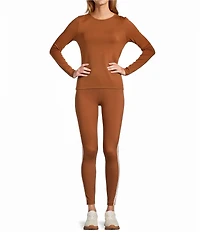 Antonio Melani Long Sleeve Crew Neck Knit Tee