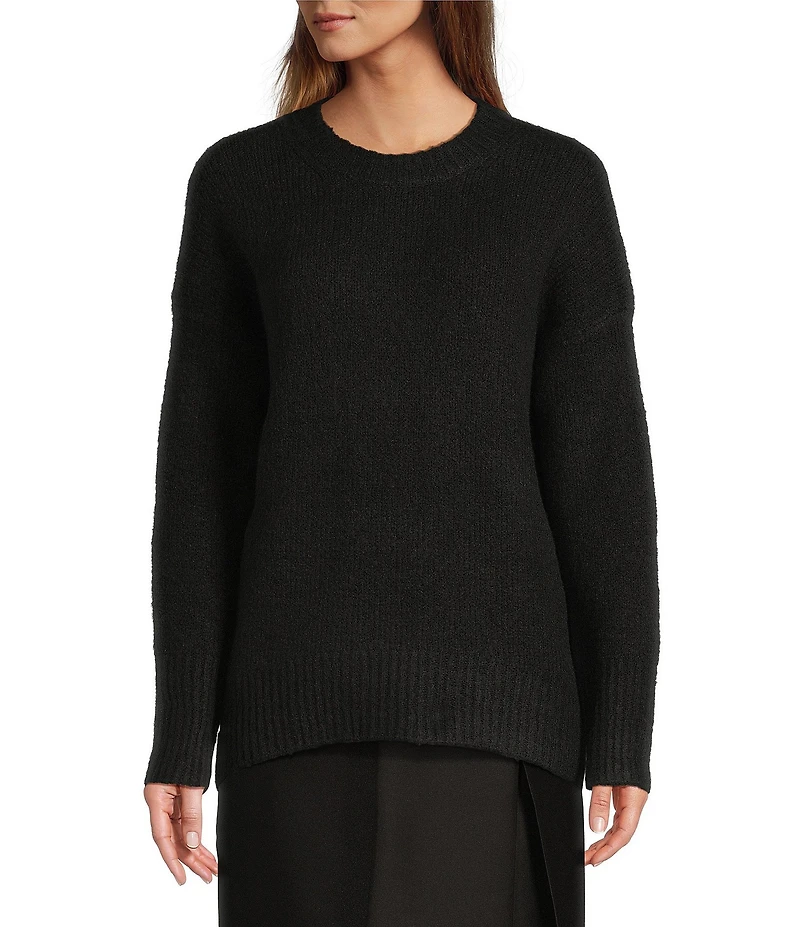 Antonio Melani Lorella Imitation Alpaca Round Neck Long Sleeve Sweater