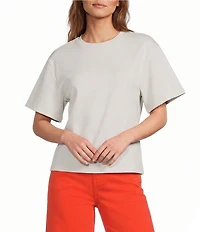 Antonio Melani Lupita Short Sleeve Crew Neckline Blouse