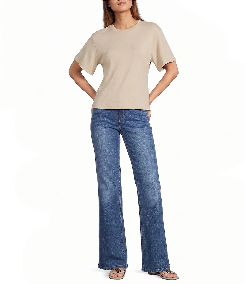 Antonio Melani Lupita Short Sleeve Crew Neckline Blouse