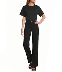 Antonio Melani Lupita Short Sleeve Crew Neckline Blouse