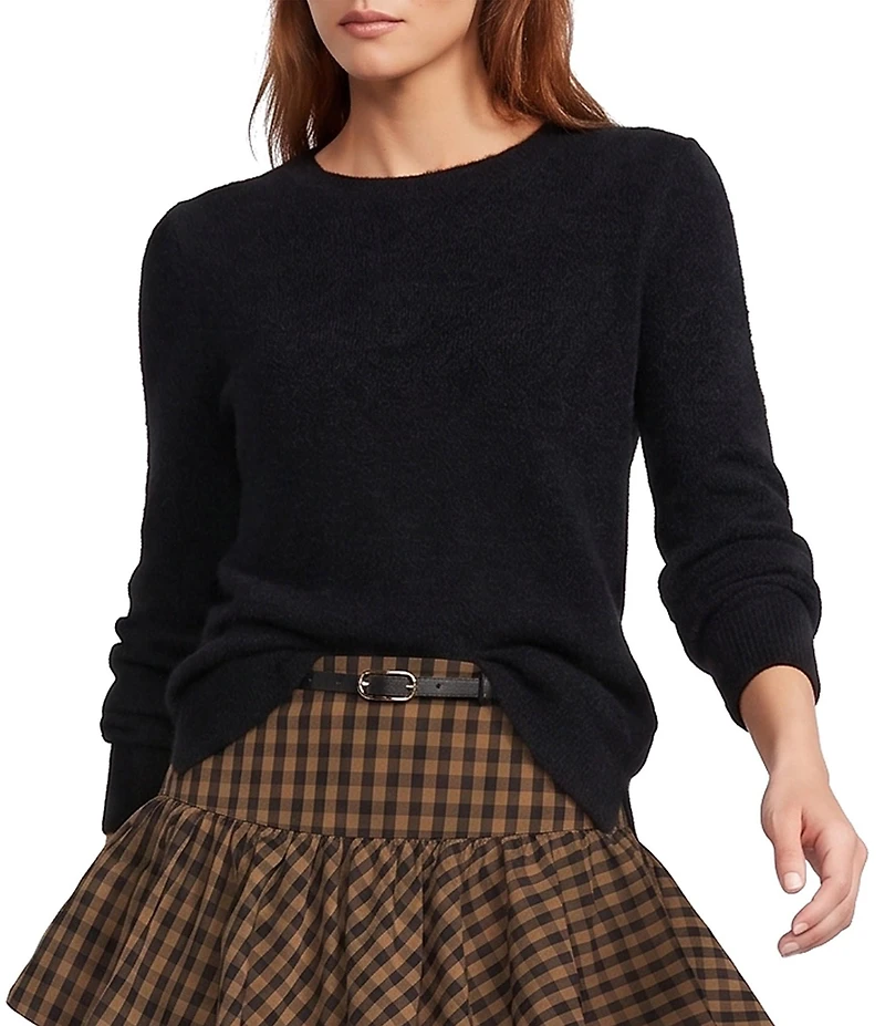 Antonio Melani Luxury Collection Cameron Cashmere Crew Neck Long Sleeve Knit Sweater