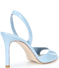 Antonio Melani Lyssa Glossy Leather Slingback Dress Sandals