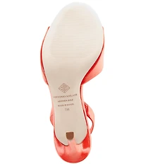 Antonio Melani Lyssa Glossy Leather Slingback Dress Sandals