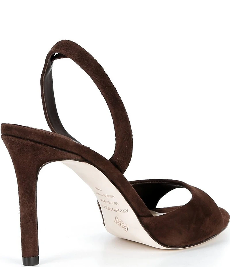 Antonio Melani Lyssa Suede Slingback Dress Sandals