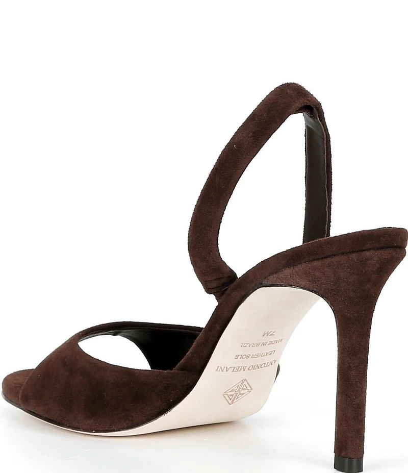 Antonio Melani Lyssa Suede Slingback Dress Sandals