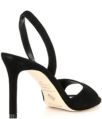 Antonio Melani Lyssa Suede Slingback Dress Sandals