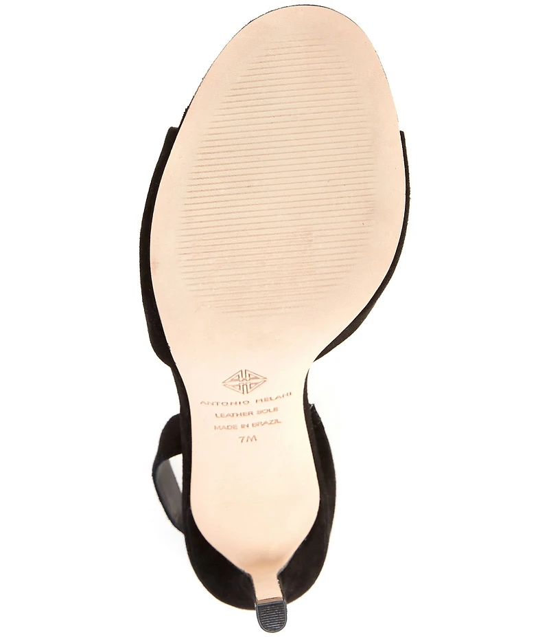 Antonio Melani Lyssa Suede Slingback Dress Sandals