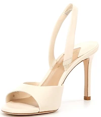 Antonio Melani Lyssa Leather Slingback Dress Sandals