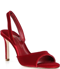 Antonio Melani Lyssa Velvet Slingback Dress Sandals
