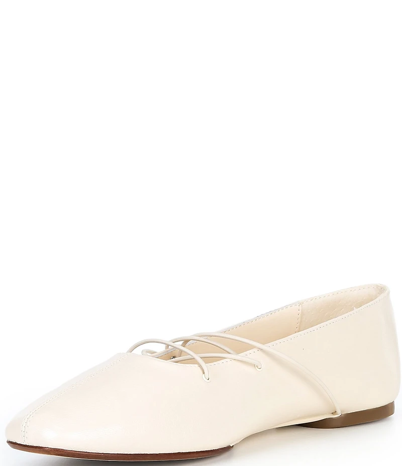 Antonio Melani Mack Lace Up Ballet Flats