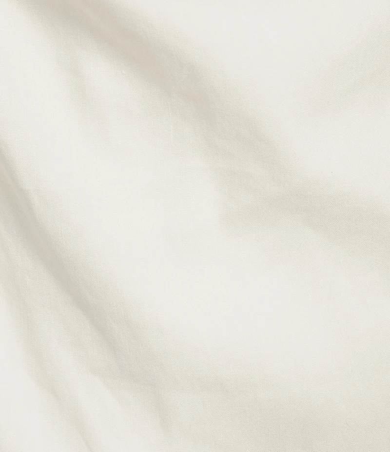 Antonio Melani Madison Linen Square Neck Sleeveless Ruched Waist Faux Wrap Sheath Maxi Dress